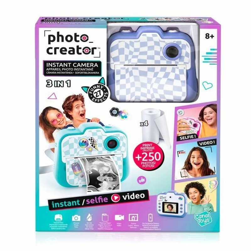 Juguete cámara digital para aprender fotografía