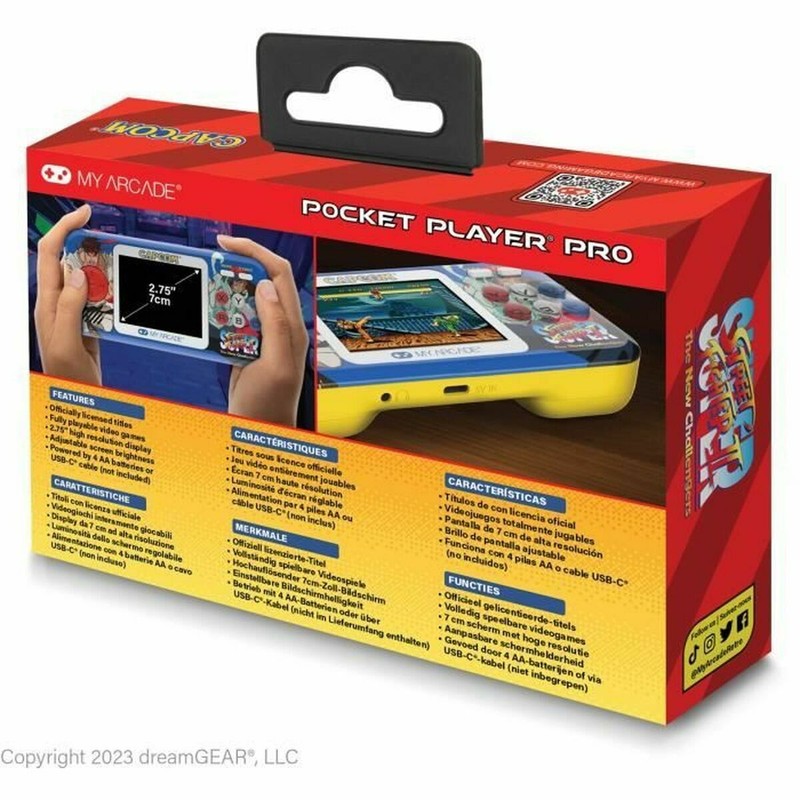Juguetes Electrónicos Niños: Videoconsola Portátil My Arcade Retro Games
