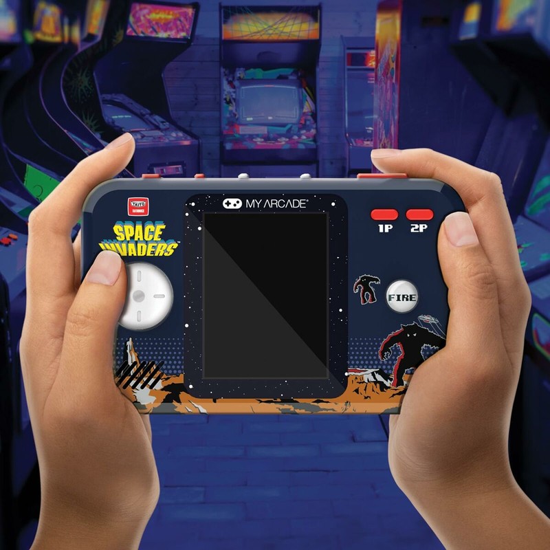 Juguetes electrónicos niños: Consola Portátil My Arcade Retro Games