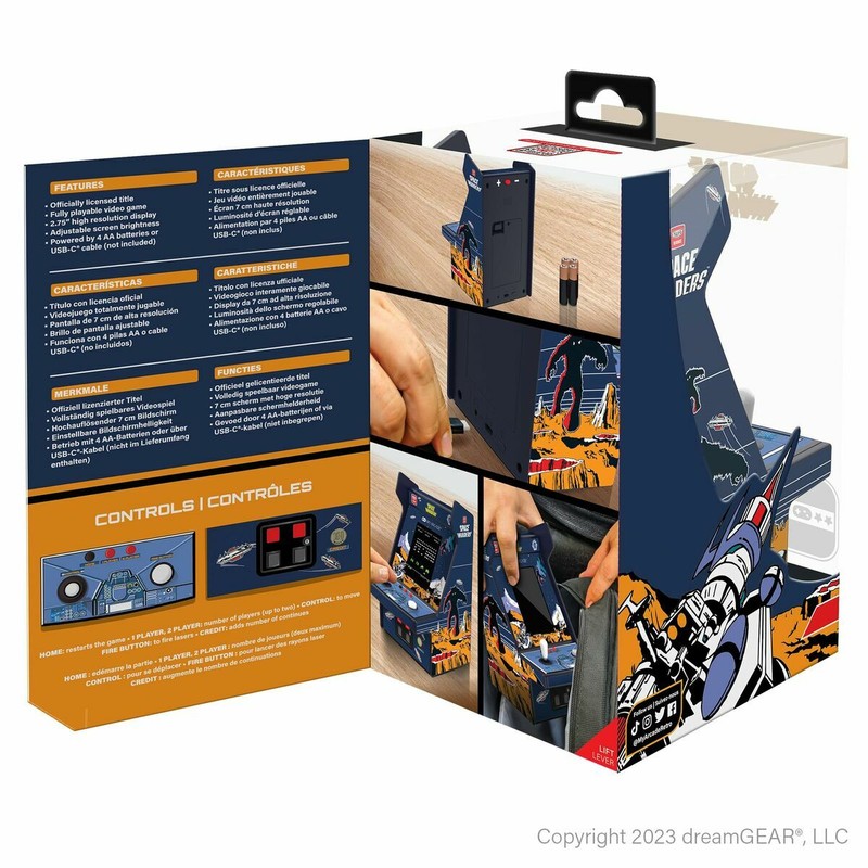 Juguetes Electrónicos Niños: Videoconsola Portátil My Arcade Retro Games