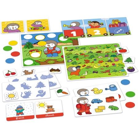 Juegos Mesa Niños Nathan T'choupi: Aprendizaje Temprano