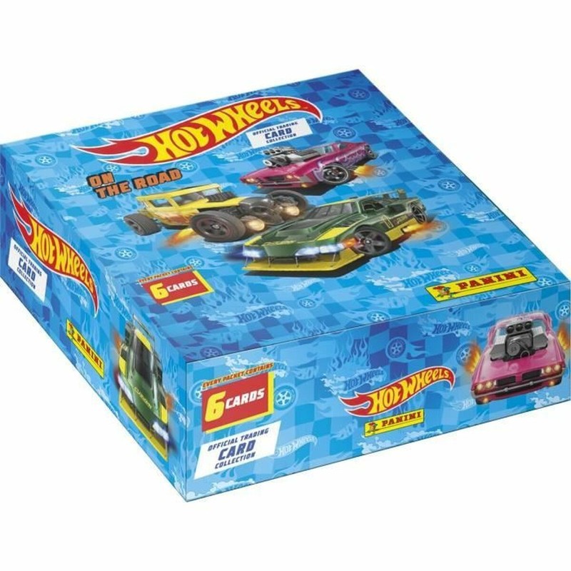 Manualidades Niños: Pack de Cromos Panini Hot Wheels - Compra online en MegaJuguetes