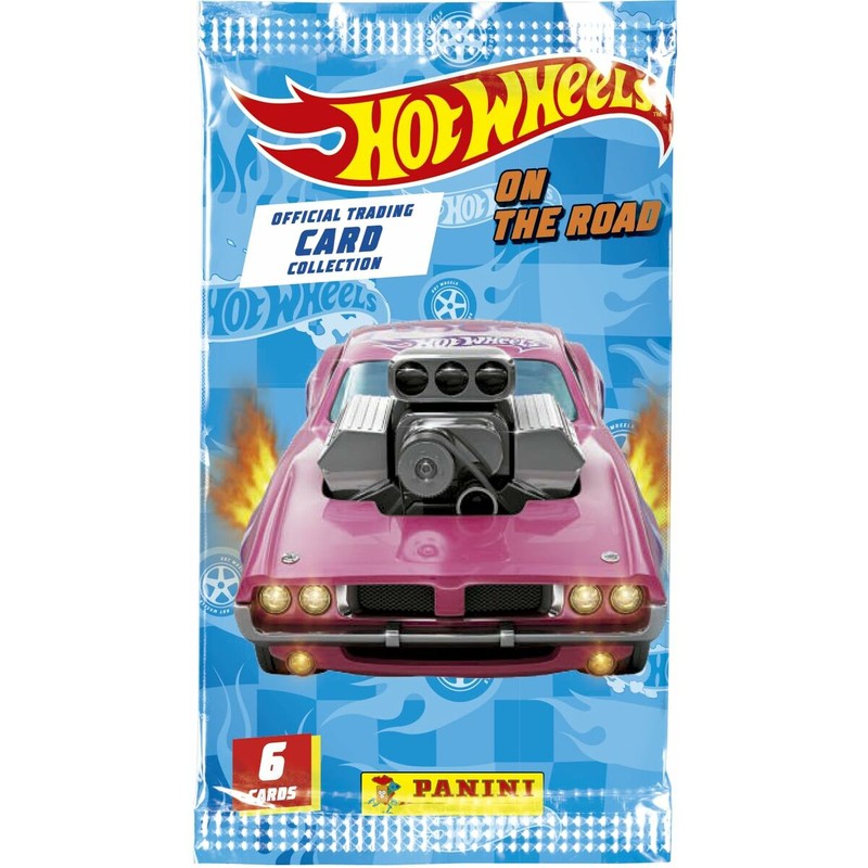Manualidades Niños: Pack de Cromos Panini Hot Wheels