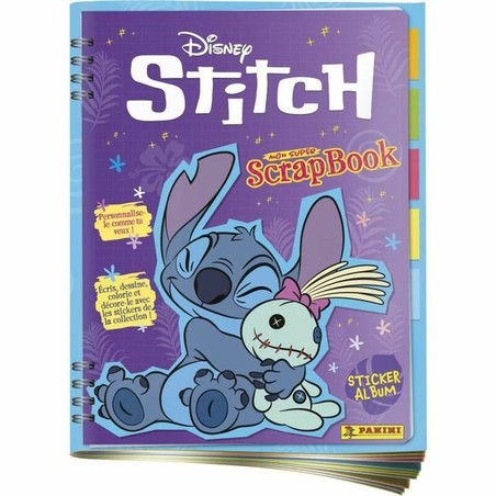 Manualidades Niños: Álbum Cromos Panini Stitch Disney