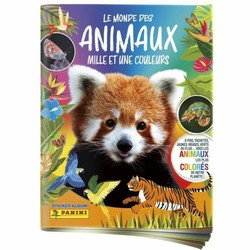 Manualidades Niños: Álbum de Cromos Panini Animaux - Compra online en MegaJuguetes 2