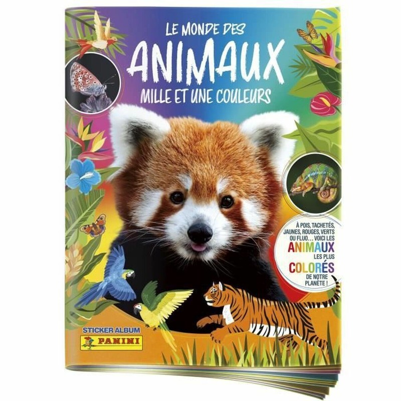 Manualidades Niños: Álbum de Cromos Panini Animaux