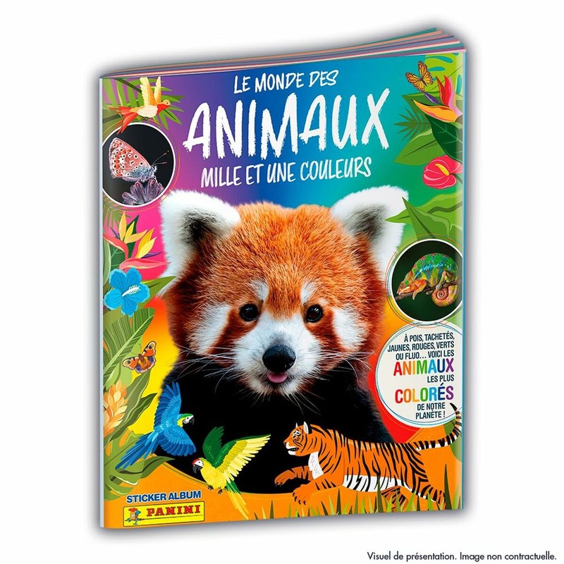 Manualidades Niños: Álbum de Cromos Panini Animaux