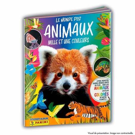 Manualidades Niños: Álbum de Cromos Panini Animaux