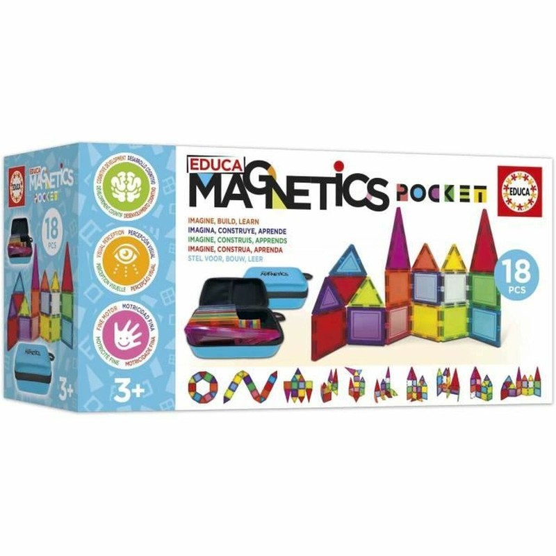 Set construcción educativo Educa - Piezas plásticas seguras