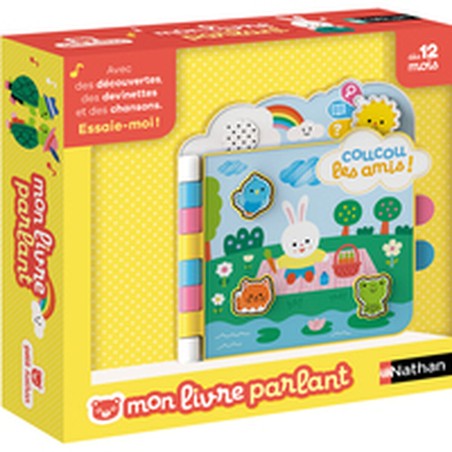 Juguetes Electrónicos Niños: Libro Interactivo Nathan 'Mon Livre'