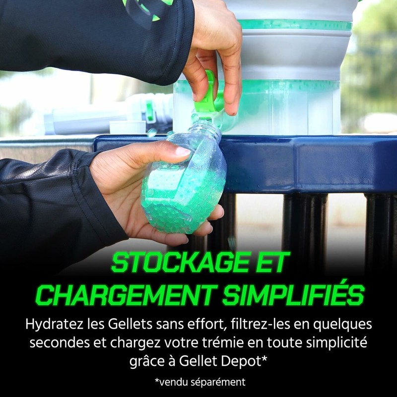 Recambio Bolas Gel Blaster Gellets™ - 10.000 Unidades Verdes