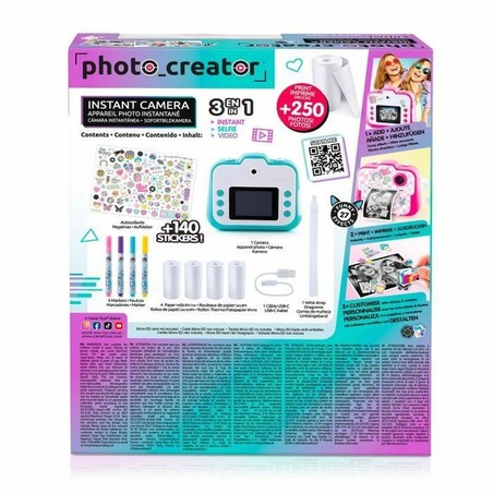 Cámara digital 12MP niños con cable USB para transferencia de fotos