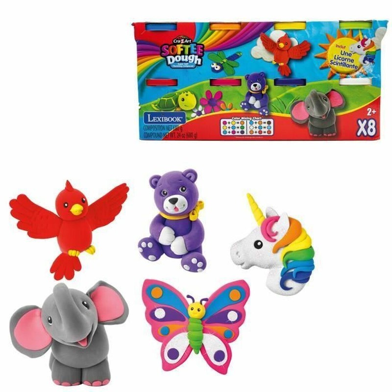 Juego de Plastilina Lexibook para manualidades niños