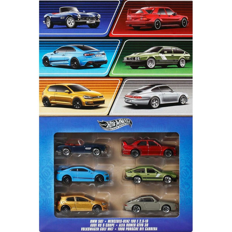 Coches Juguete Niños Hot Wheels - Playset de Vehículos Metálicos