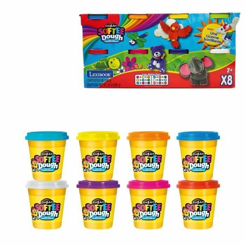 Set de plastilina Lexibook para desarrollo creativo y motricidad fina