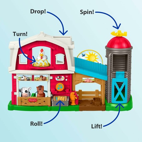 Figuras Acción Niños Fisher-Price Little People Animales Granja
