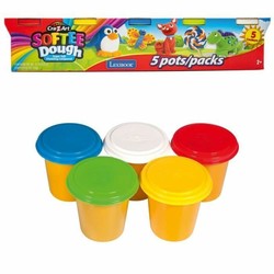 Manualidades niños con plastilina Lexibook Softee de colores