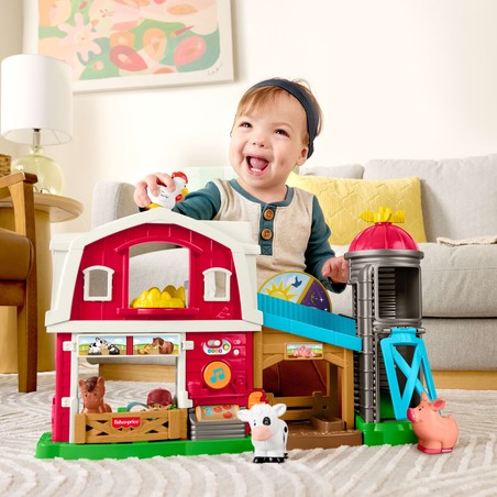 Figuras Acción Niños Fisher-Price Little People Animales Granja