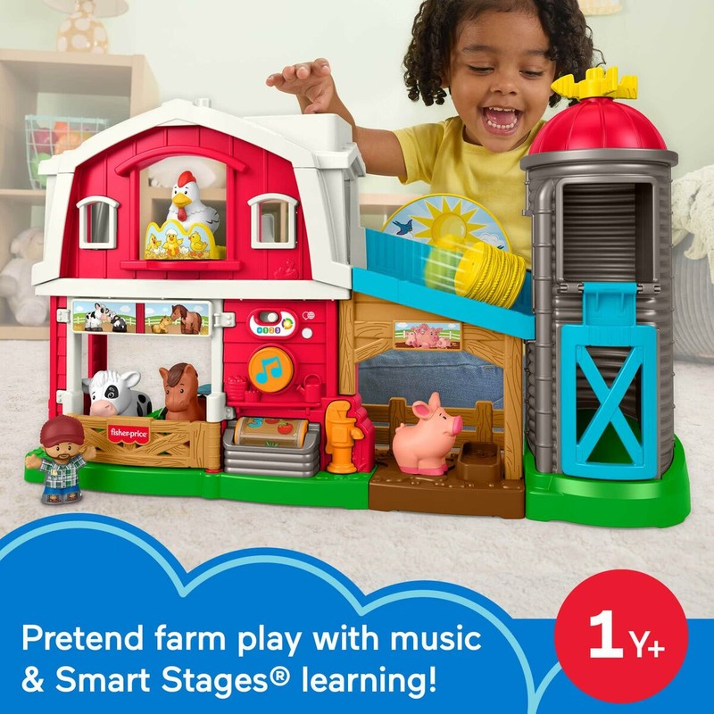 Figuras Acción Niños Fisher-Price Little People Animales Granja