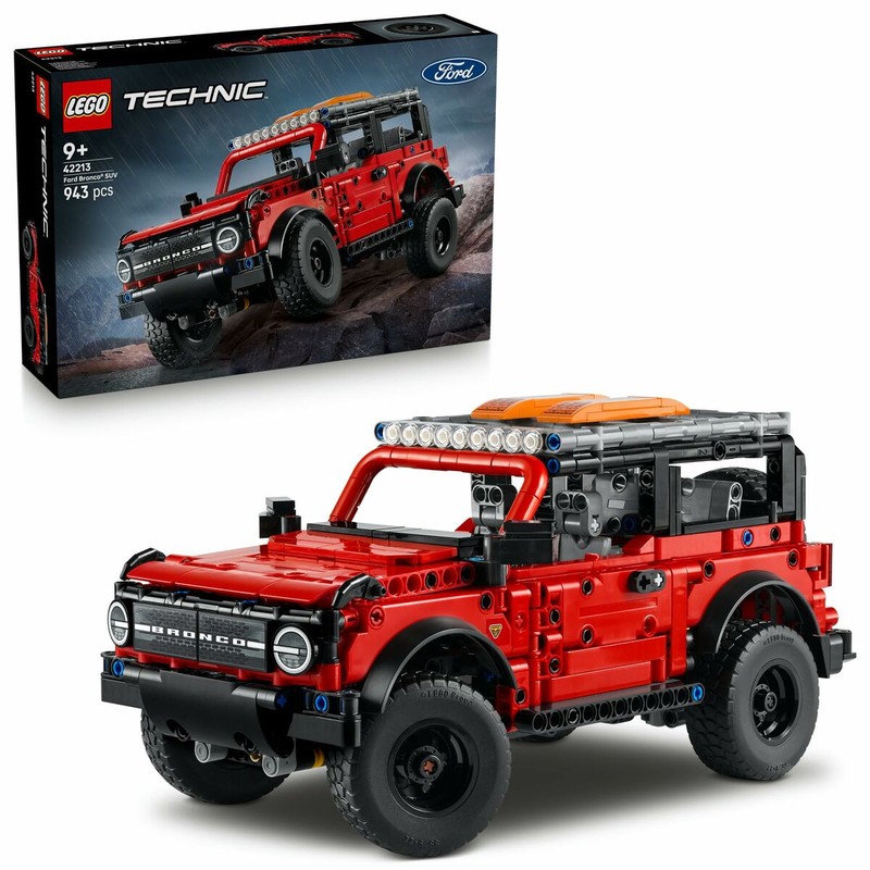Juego de Construcción Lego 42213 Ford Bronco SUV 943 Piezas - Compra online en MegaJuguetes