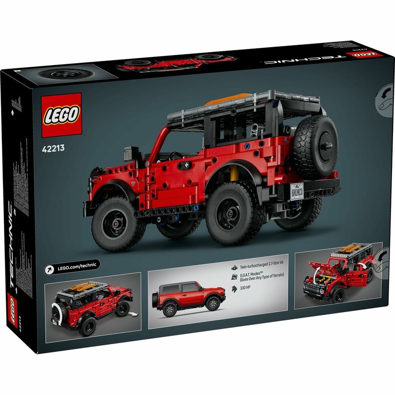 Juego de Construcción Lego 42213 Ford Bronco SUV 943 Piezas