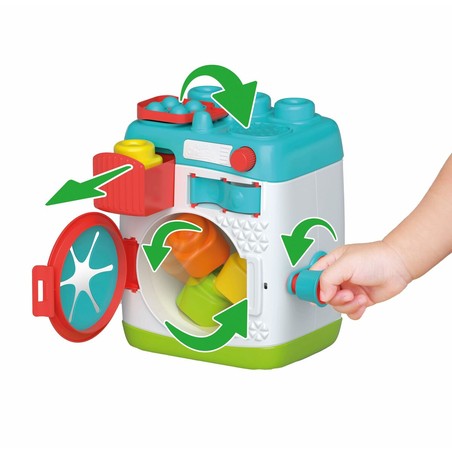 Juego simbólico niños: Lavadora de juguete Clementoni Soft Clemmy