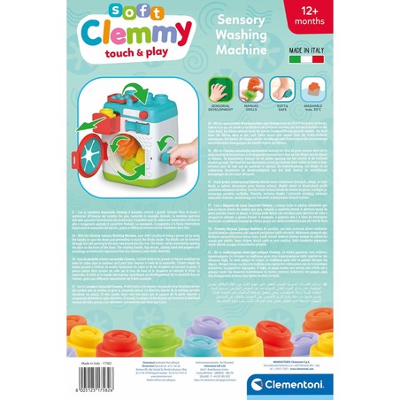 Juego simbólico niños: Lavadora de juguete Clementoni Soft Clemmy