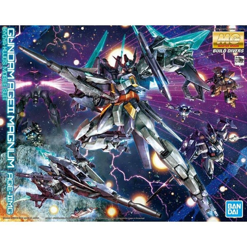 Figuras Acción Niños: Bandai MG 1/100 GUNDAM AGE II MAGNUM