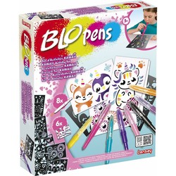Manualidades Niños: Caja Actividades Colorear Lansay BLOPENS KAWAII - Compra online en MegaJuguetes 2