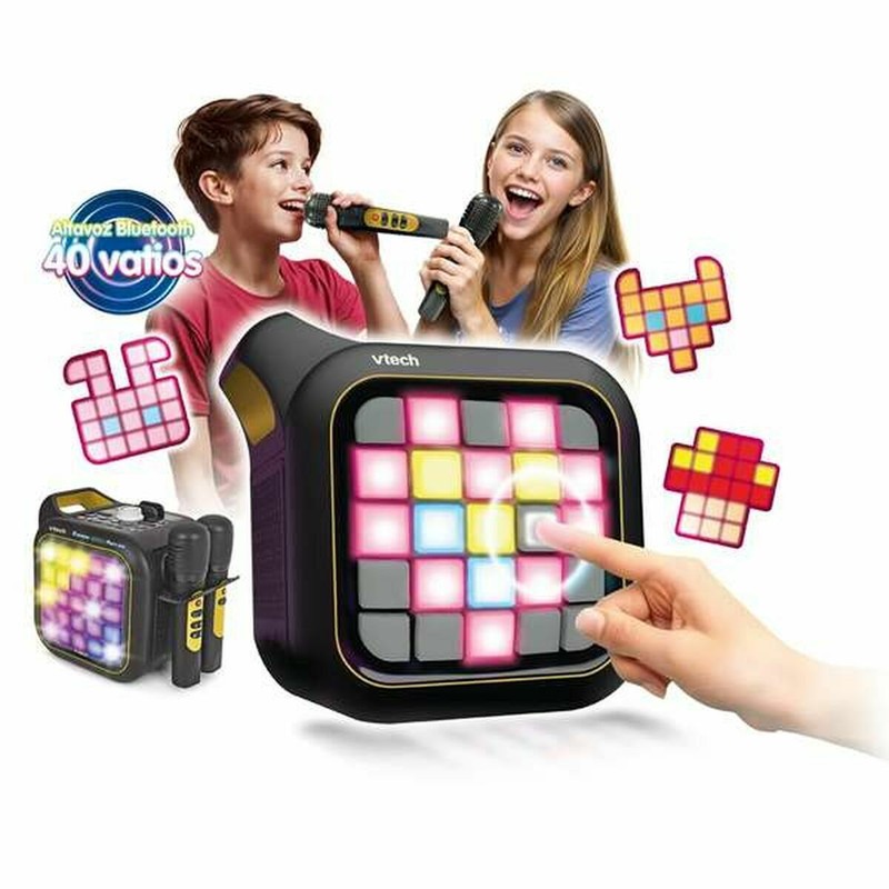 Juguetes Electrónicos Niños: Altavoz Bluetooth Karaoke Vtech Duo Golden Edition