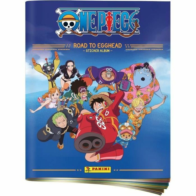Manualidades Niños: Álbum de Cromos Panini One Piece Road to Egghead - Compra online en MegaJuguetes