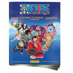 Manualidades Niños: Álbum de Cromos Panini One Piece Road to Egghead - Compra online en MegaJuguetes 2