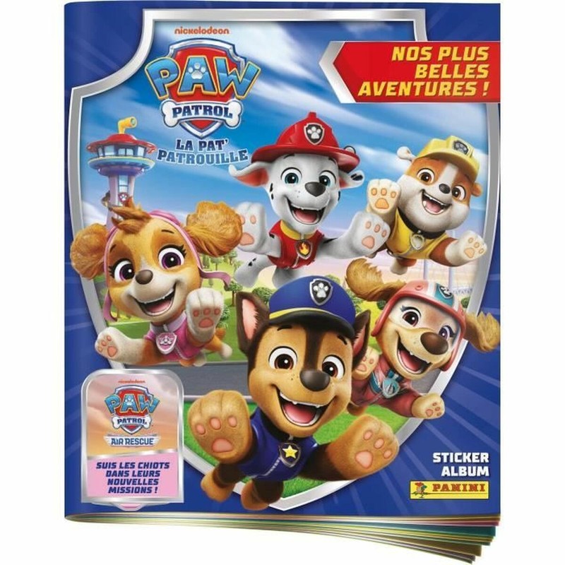 Manualidades Niños: Álbum de Cromos Panini Paw Patrol - Compra online en MegaJuguetes