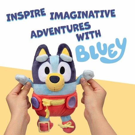 Juguete Bluey de felpa suave y lavable para pequeños