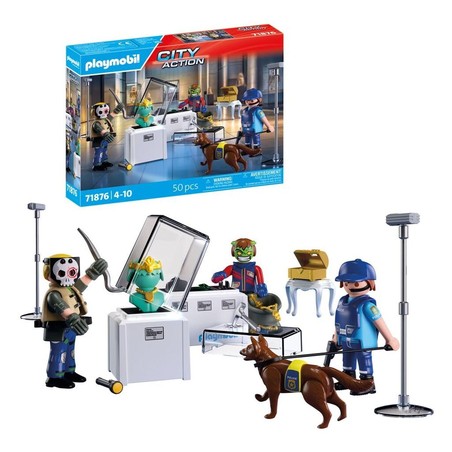 Figuras Acción Niños Playmobil: Robo de Diamantes 50 Unidades