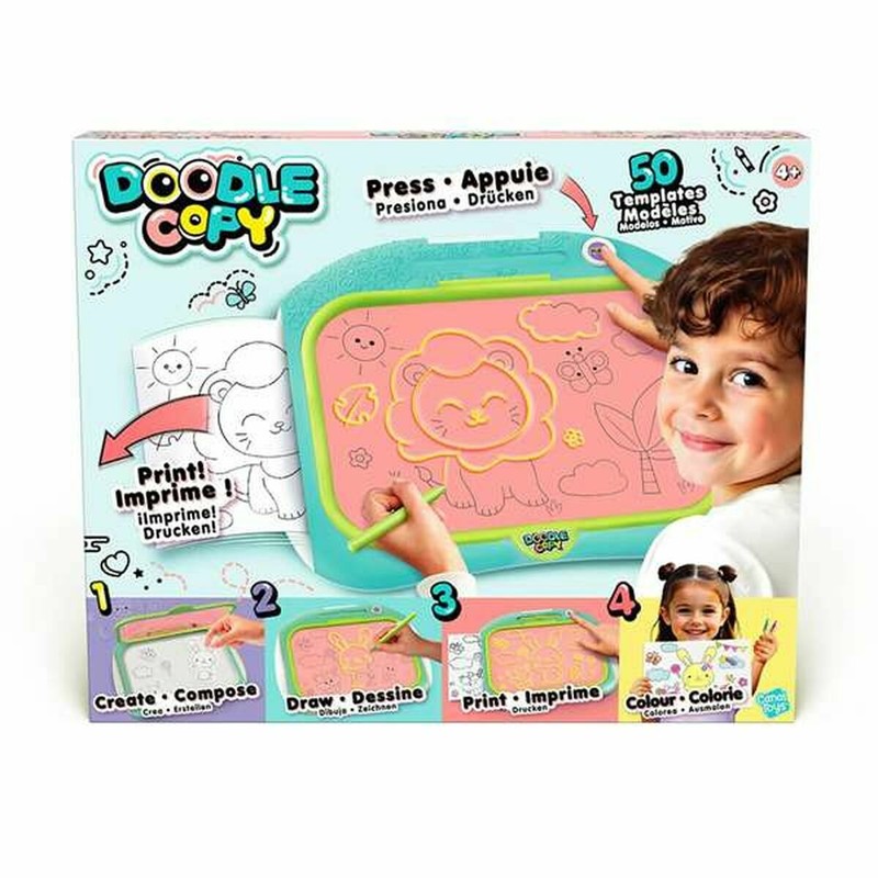 Manualidades Niños: Pizarra 2 en 1 Canal Toys Doodle Copy Azul