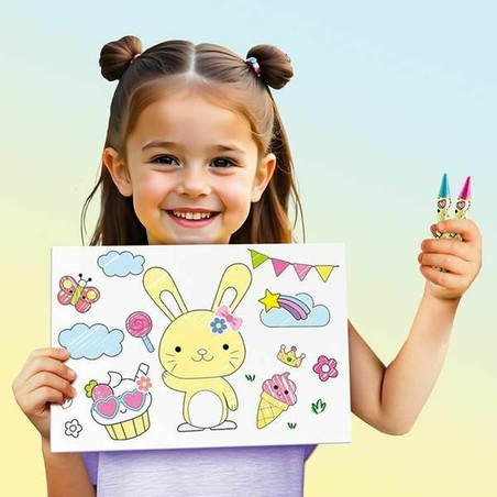 Manualidades Niños: Pizarra 2 en 1 Canal Toys Doodle Copy Azul