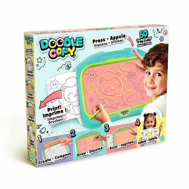 Manualidades Niños: Pizarra 2 en 1 Canal Toys Doodle Copy Azul