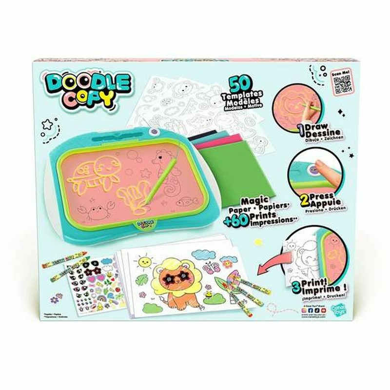 Manualidades Niños: Pizarra 2 en 1 Canal Toys Doodle Copy Azul