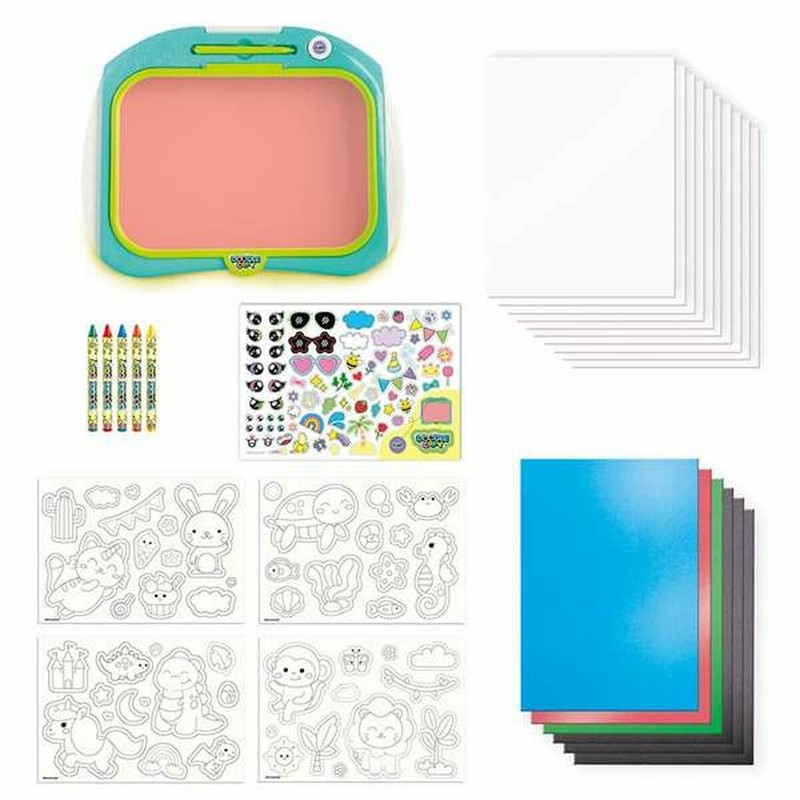 Manualidades Niños: Pizarra 2 en 1 Canal Toys Doodle Copy Azul