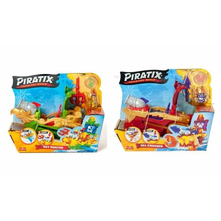 Figuras Acción Niños: Barco Pirata Magicbox Sky Hunter/Sea Crusher