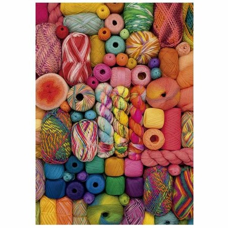 Puzzle infantil Educa Threads 500 Piezas: Desafío Creativo