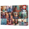 Puzzle Infantil Educa 20219 Fashion Animals - Compra online en MegaJuguetes