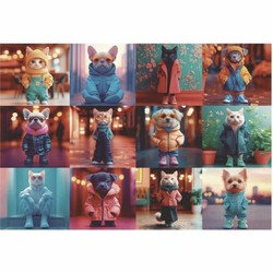 Puzzle Infantil Educa 20219 Fashion Animals - Compra online en MegaJuguetes 2