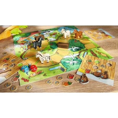 Juego mesa familiar HABA Regreso a las Cuadras