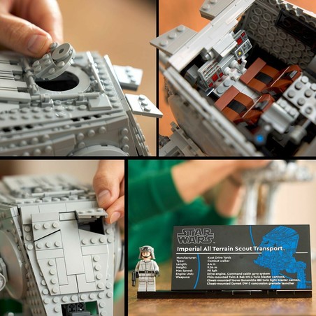 Juguetes Construcción Niños Lego Star Wars AT-ST 75417