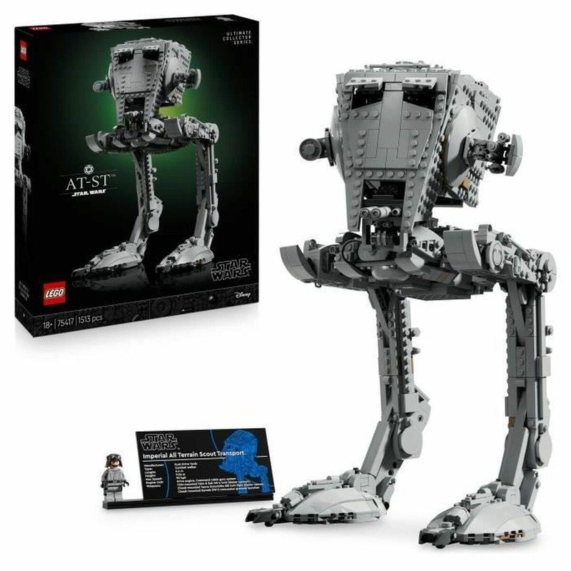 Juguetes Construcción Niños Lego Star Wars AT-ST 75417