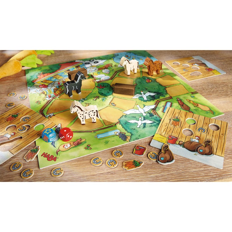 Caja de juego HABA en francés, ideal para iniciación