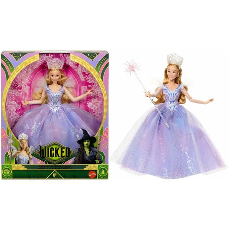 Muñeca fashion Mattel JFM13 - Detalle de su vestido multicolor