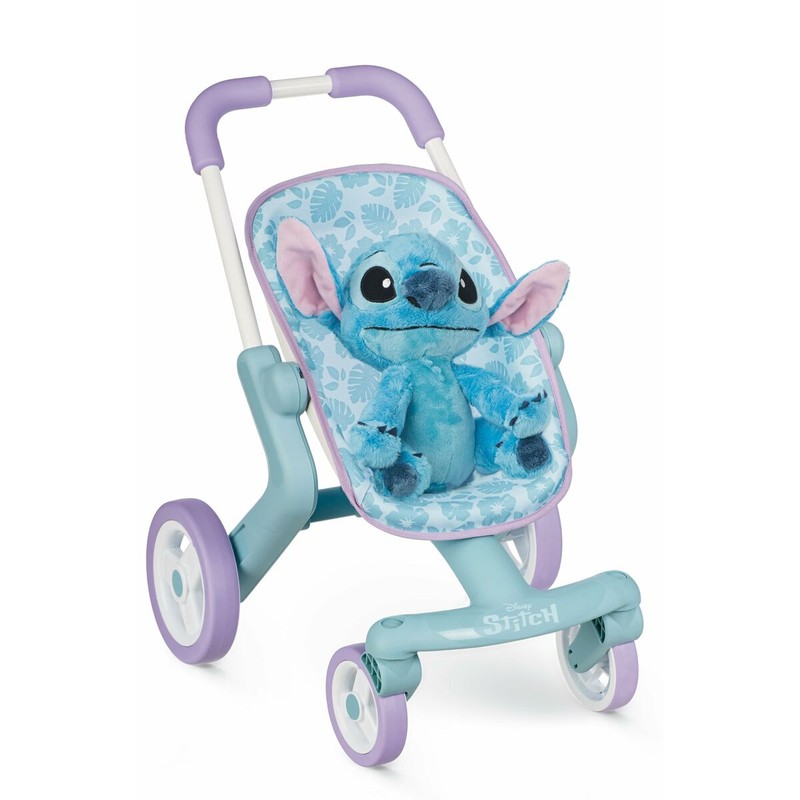 Juego Simbólico Niños: Silla Paseo Stitch Smoby para Muñecas